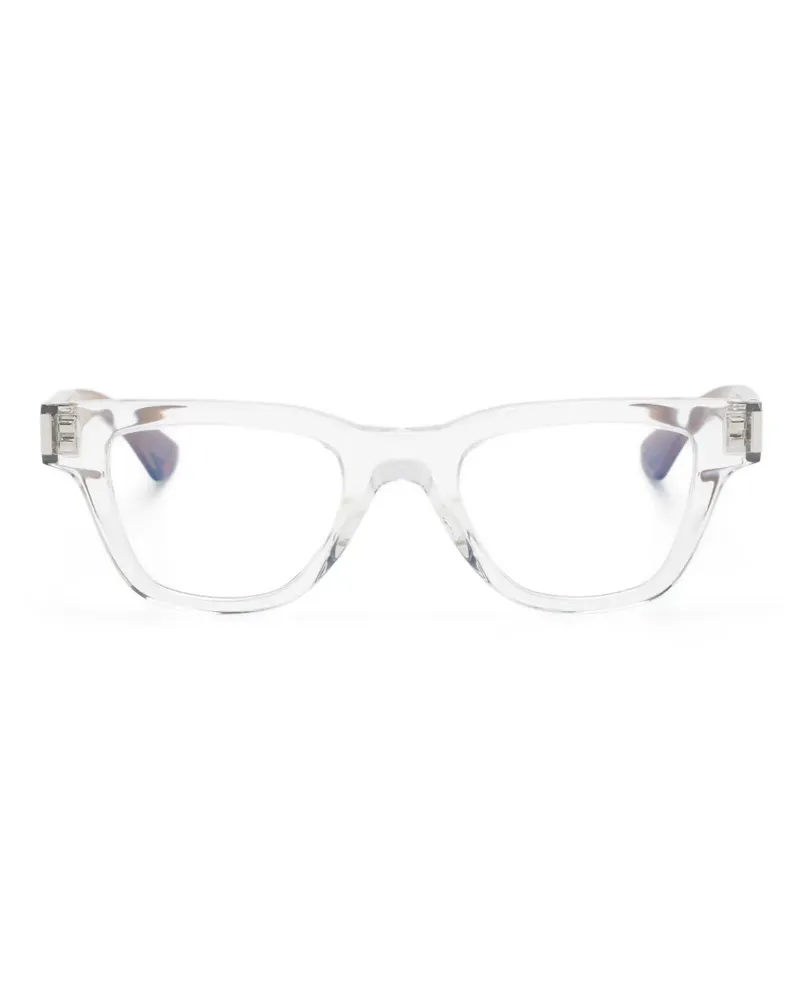 Saint Laurent Brille mit eckigem Gestell - Grau Grau