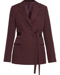 Lanvin Blazer mit Bindegürtel Violett