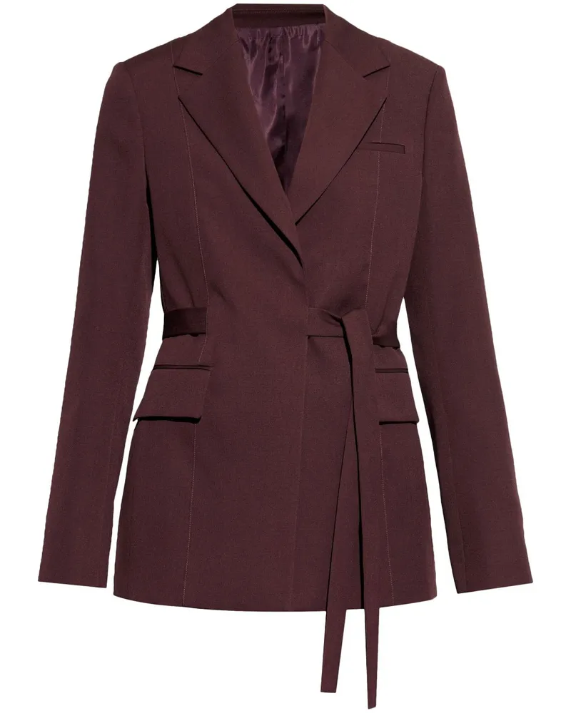 Lanvin Blazer mit Bindegürtel - Violett Violett