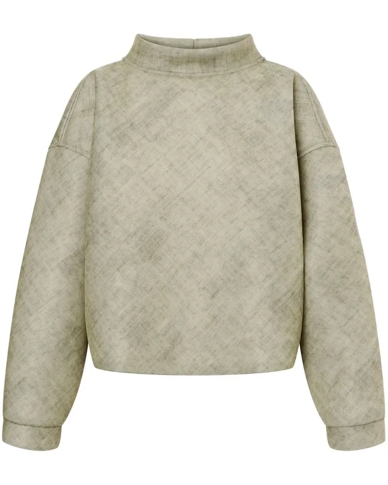 Philosophy Di Lorenzo Serafini Kastiges Cropped-Sweatshirt - Nude Nude