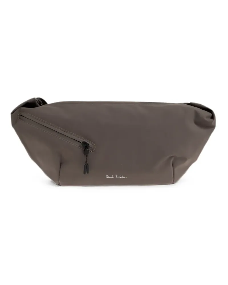 Paul Smith logo-print shoulder bag - Braun Braun