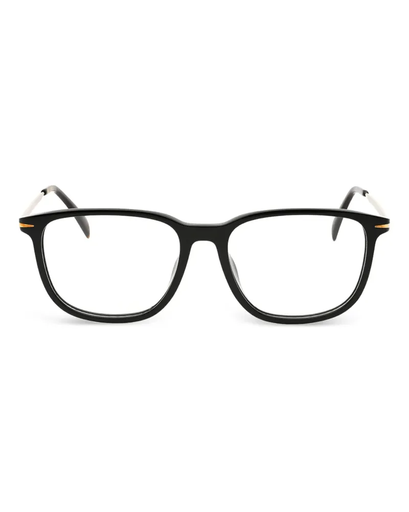 EYEWEAR by DAVID BECKHAM Brille mit eckigem Gestell - Schwarz Schwarz