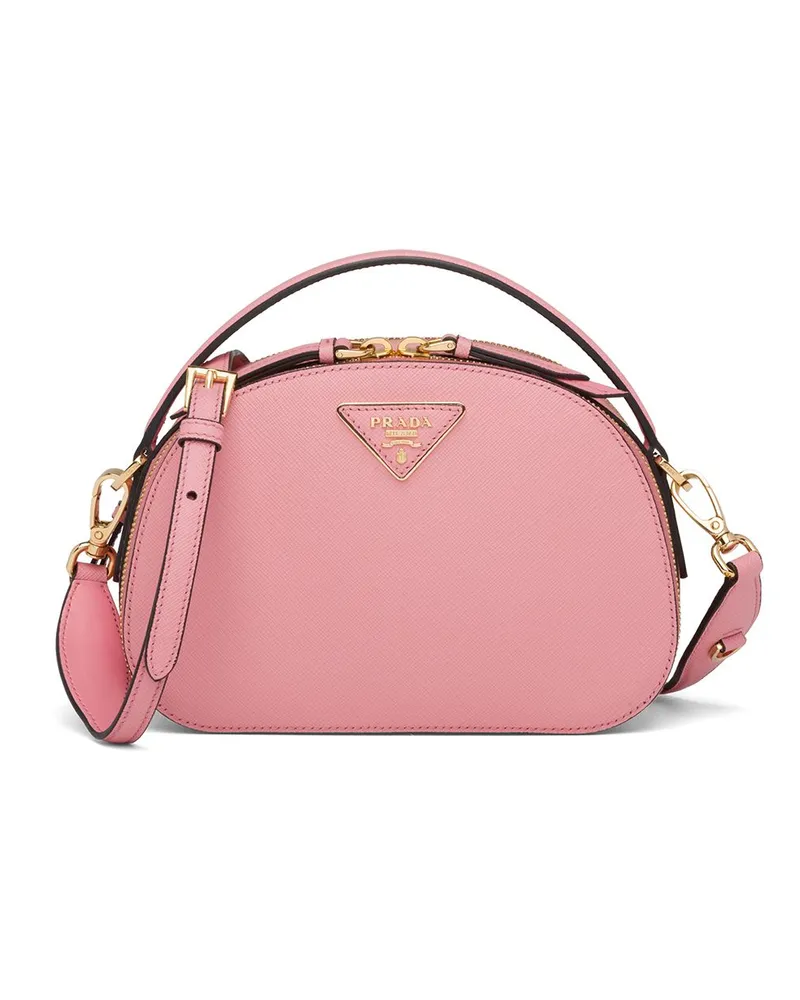 Prada Odette' Saffiano-Schultertasche Rosa