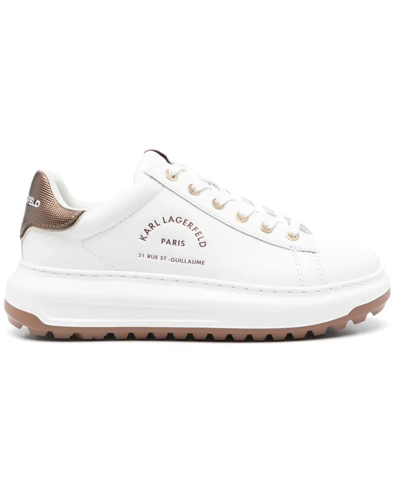 Karl Lagerfeld Rue St-Guillaume Kapri Sneakers - Weiß Weiß