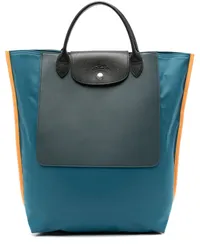 Longchamp Mittelgroße Cabas Handtasche Blau