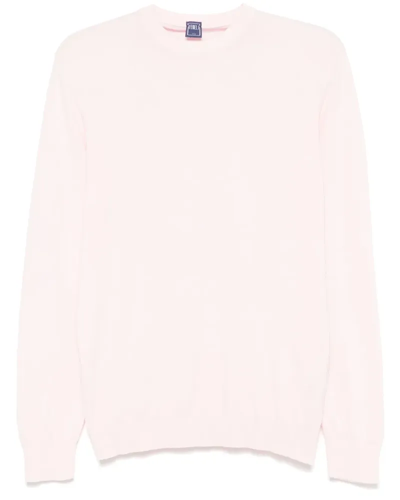 Fedeli Klassisches Sweatshirt - Rosa Rosa