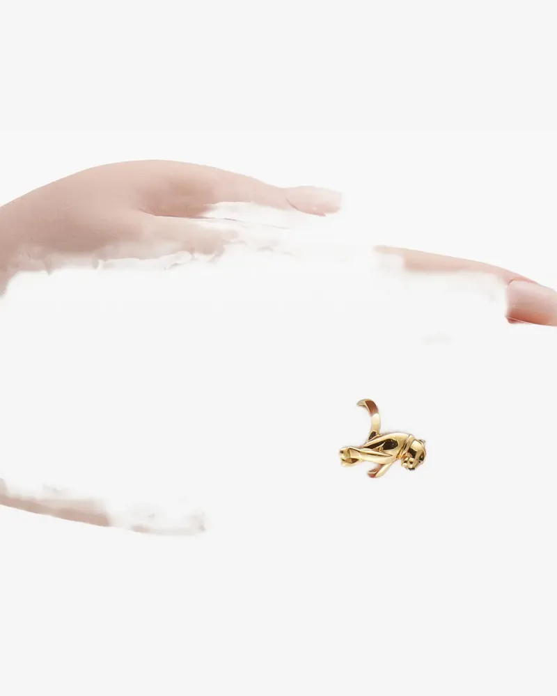 Cartier Panthère tsavorite and onyx ring - Gold Gold