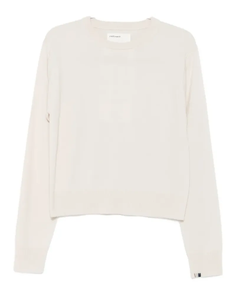 extreme cashmere March Pullover mit rundem Ausschnitt - Nude Nude