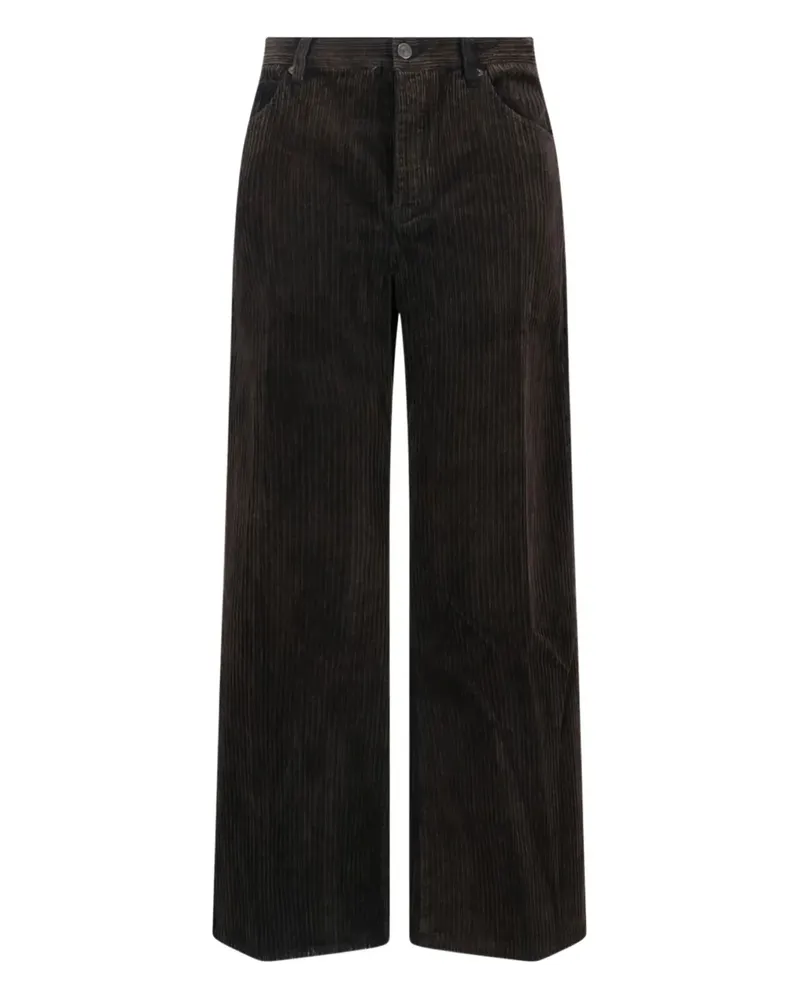 Frame Denim corduroy-effect trousers - Braun Braun