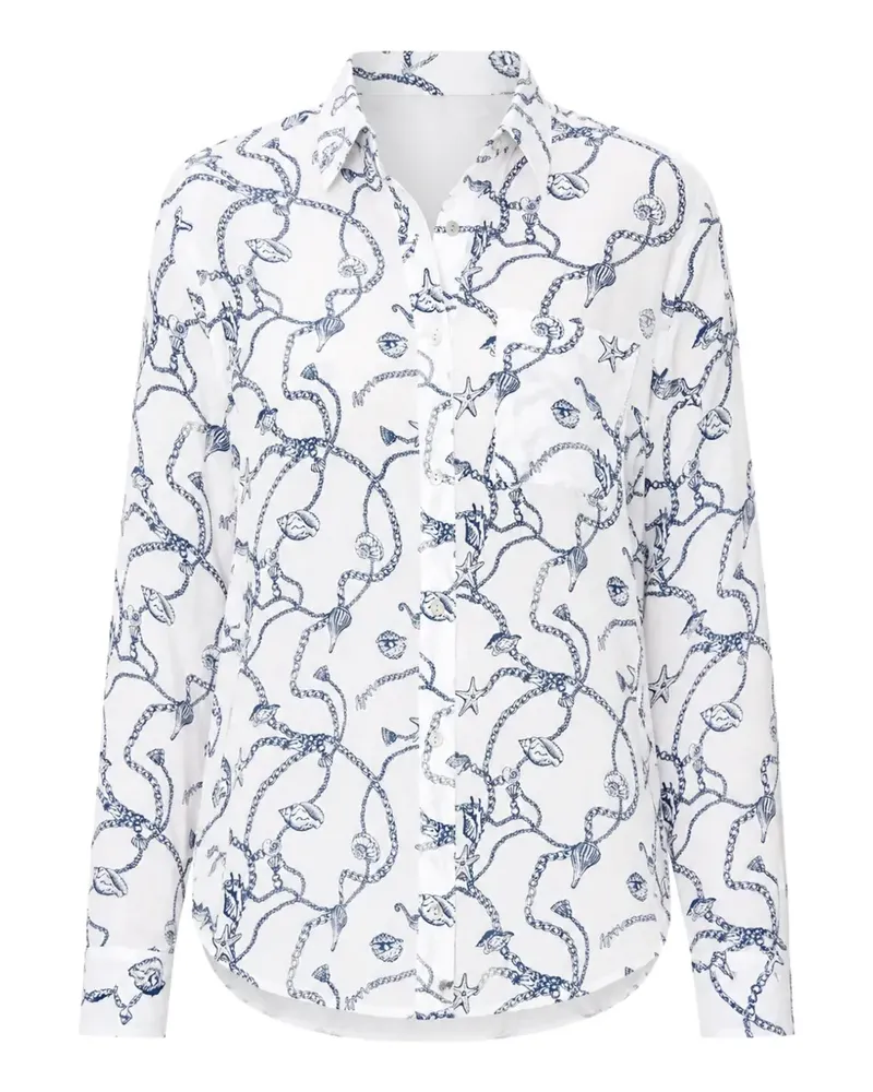 RAILS Josephine shell-print shirt - Weiß Weiß