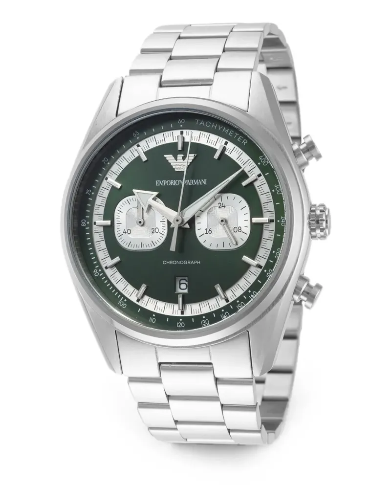 Emporio Armani Racer Chronograph 42mm - Schwarz Schwarz