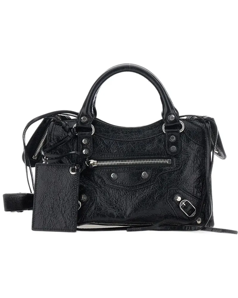 Balenciaga Le City bag mini in black - Schwarz Schwarz