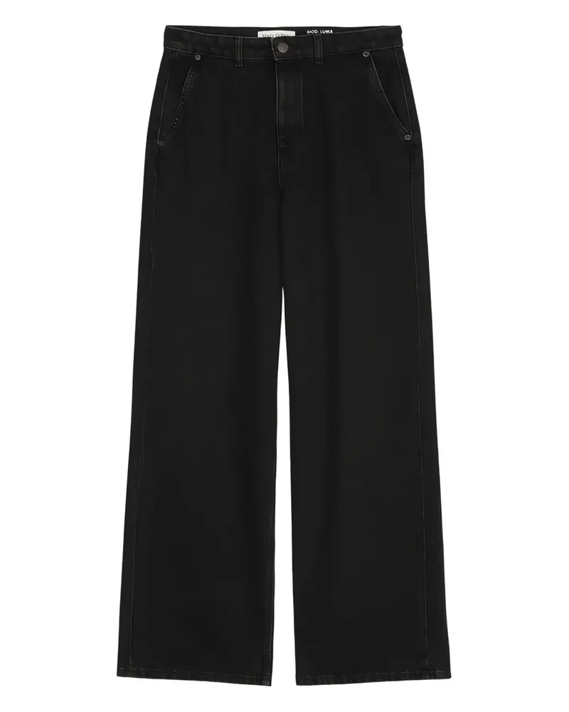 Marc O'Polo Jeans mit hohem Bund - Schwarz Schwarz