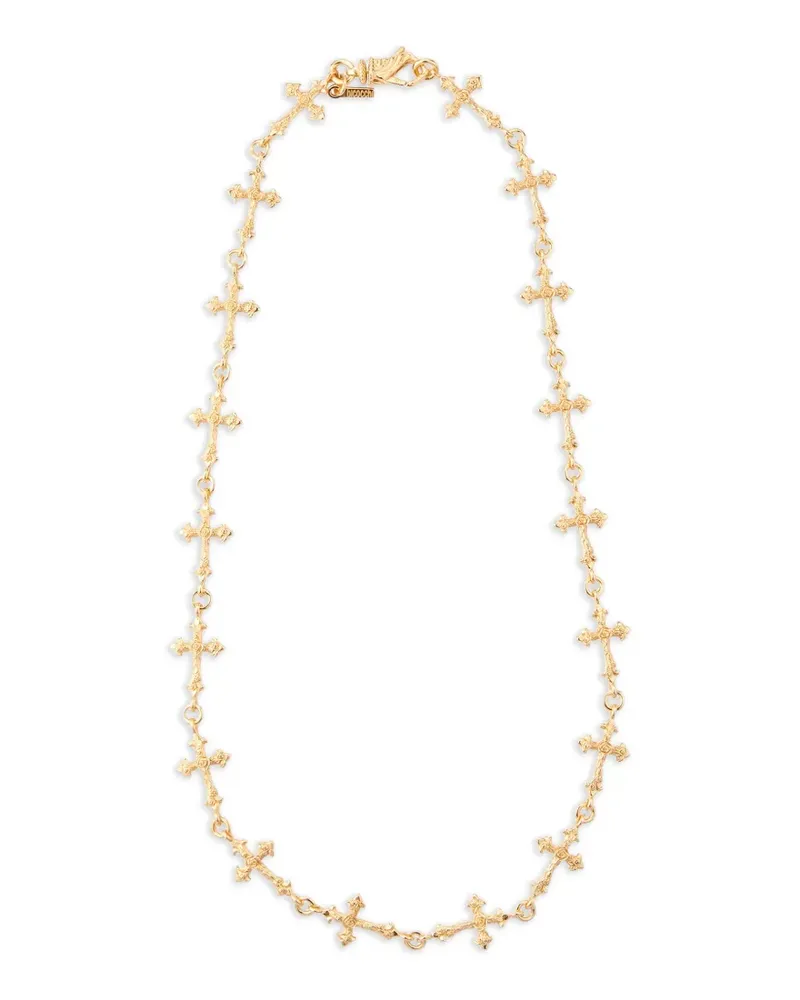 Emanuele Bicocchi Rose Multi-cross necklace - Gold Gold