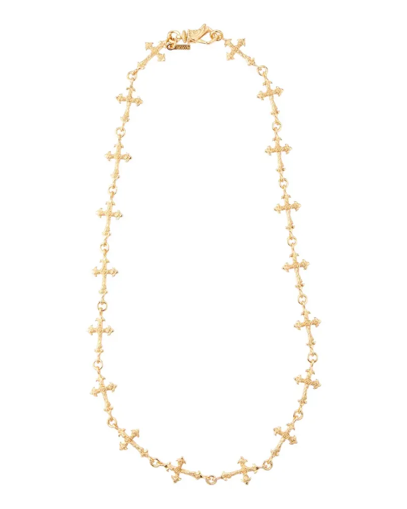 Emanuele Bicocchi Rose Multi-cross necklace - Gold Gold