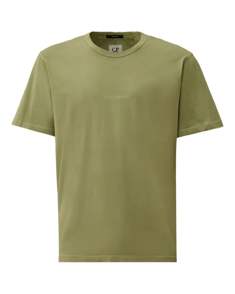 C.P. Company T-Shirt mit Logo-Print - Grün Grün