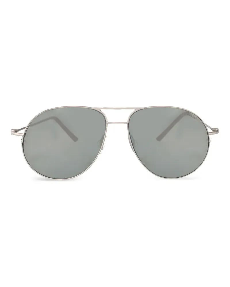 Moncler Flyze Pilotenbrille - Silber Silber