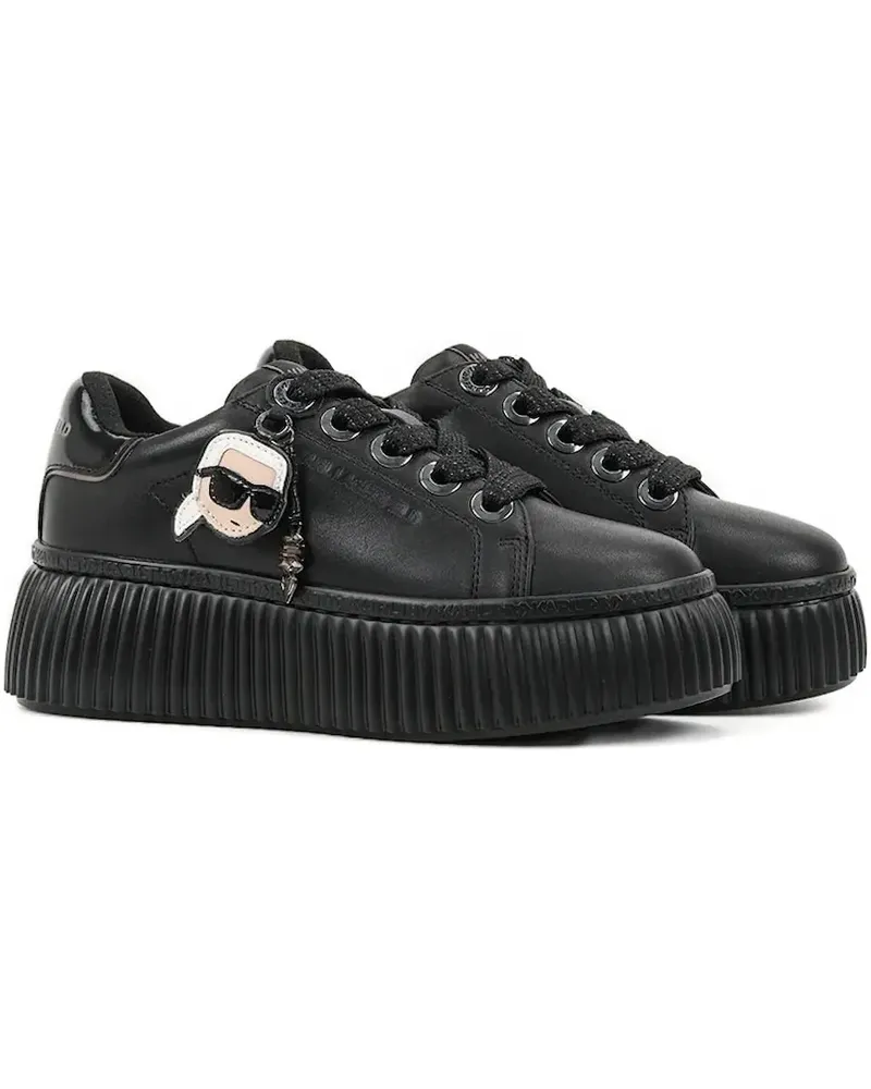 Karl Lagerfeld Ikon NFT Kreeper Sneakers - Schwarz Schwarz