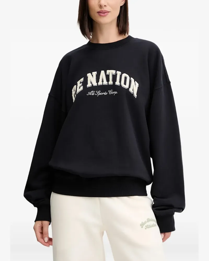 P.E. NATION logo crew-neck sweatshirt - Blau Blau
