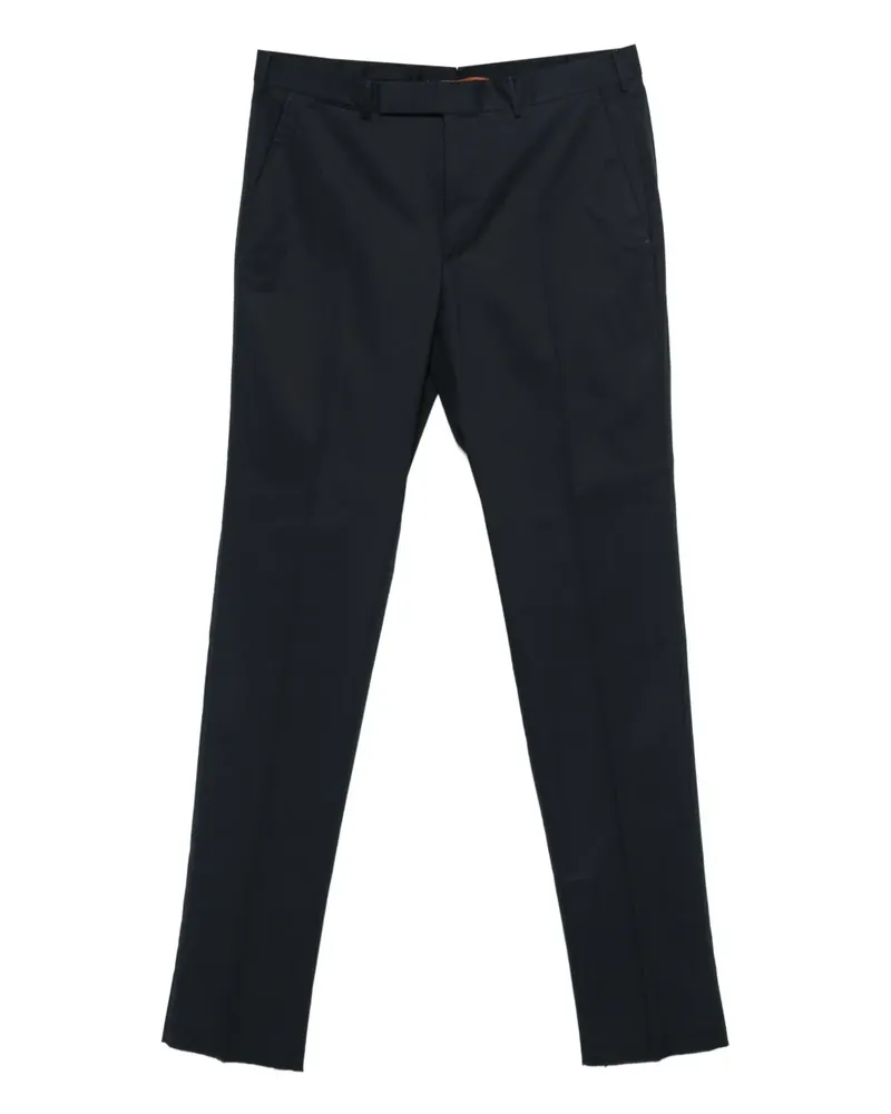 Ermenegildo Zegna concealed-fastening tailored trousers - Blau Blau