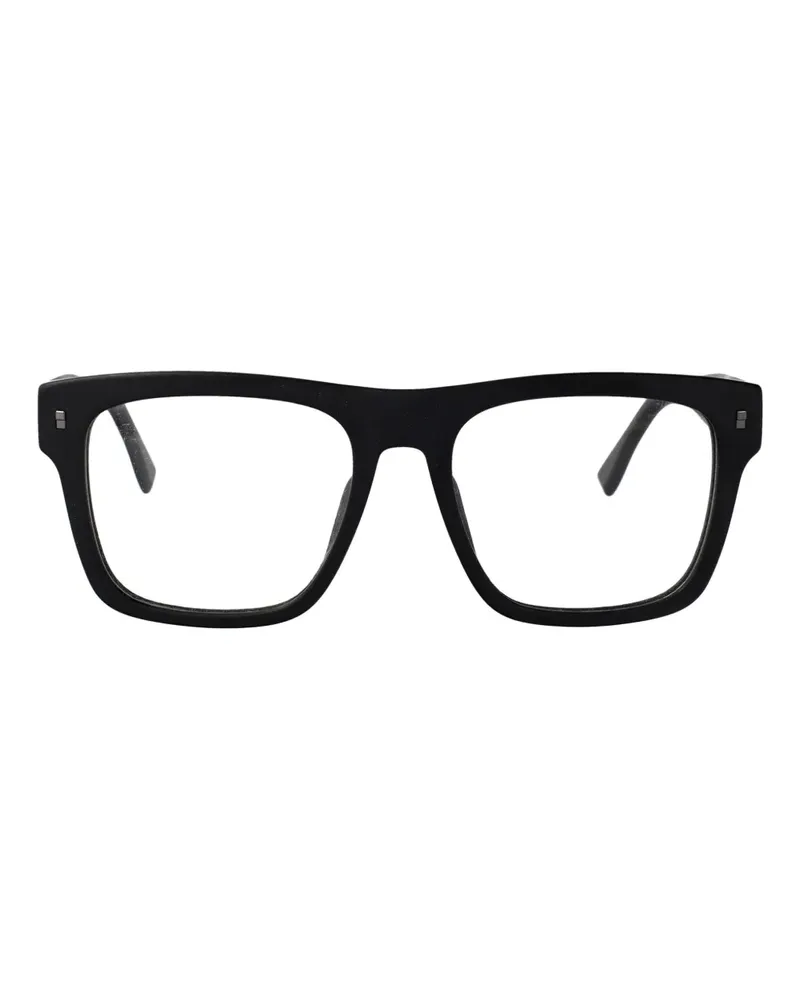 Dsquared2 Eckige Icon Brille aus Azetat - Schwarz Schwarz