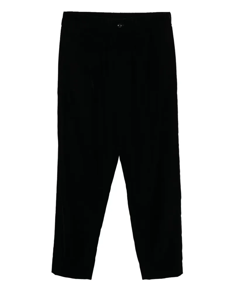 Giorgio Armani Hose mit geradem Bein - Schwarz Schwarz