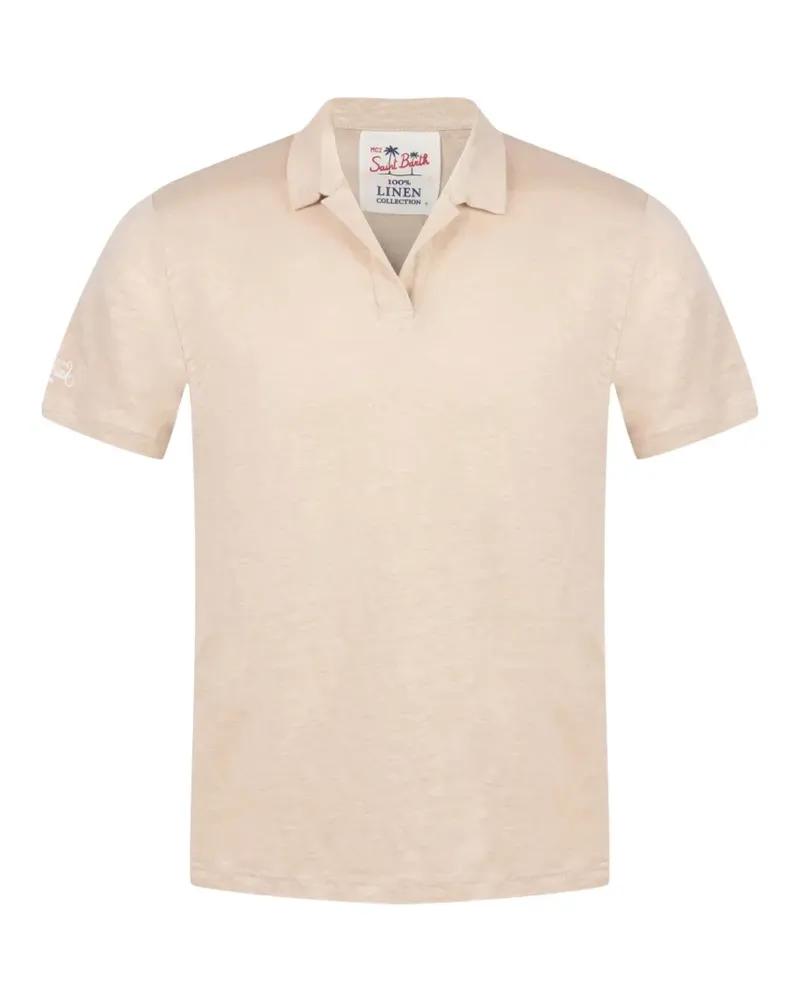 MC2 Saint Barth short-sleeve polo shirt - Nude Nude
