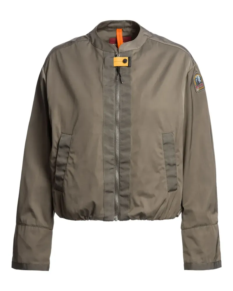 Parajumpers Cropped-Jacke mit Reißverschluss - Grau Grau