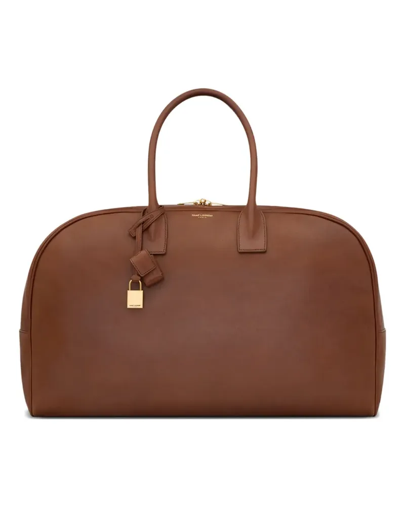 Saint Laurent Bowling Reisetasche - Braun Braun