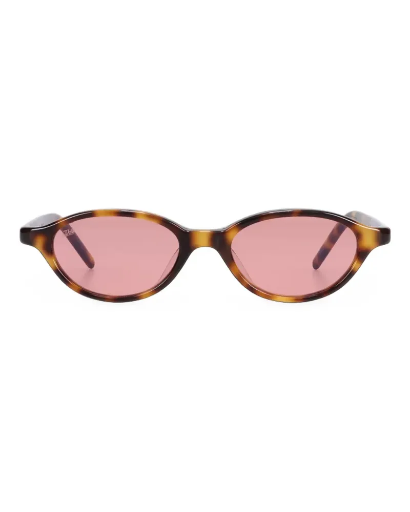 AKILA Alien Sonnenbrille mit ovalem Gestell - Braun Braun
