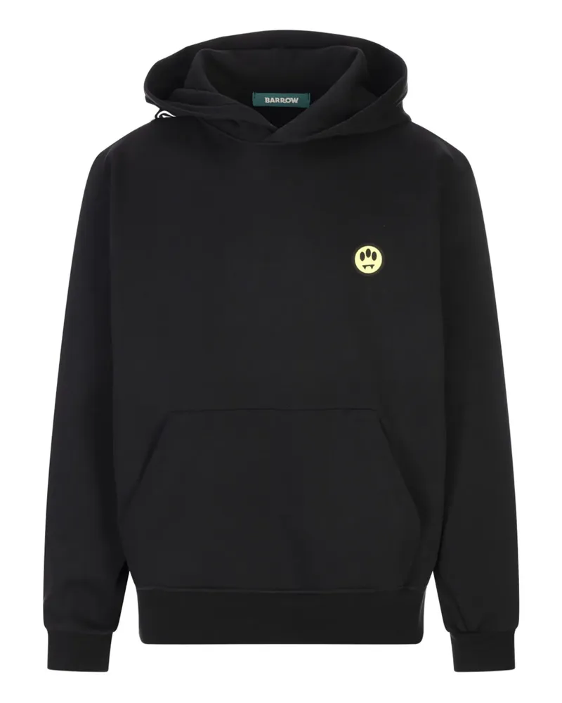 BARROW Hoodie mit Logo - Schwarz Schwarz
