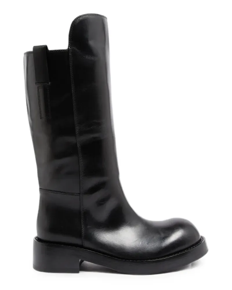 Ann Demeulemeester Edeed Stiefel - Schwarz Schwarz