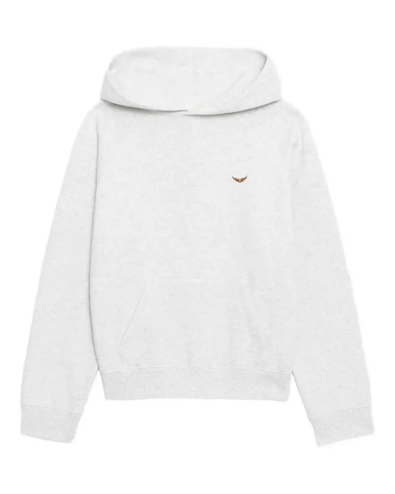 Zadig & Voltaire Georgy Hoodie mit Pferdeprint - Grau Grau