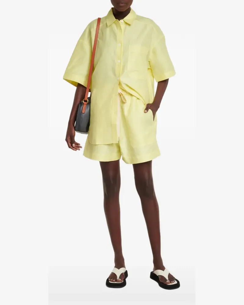 Lee Mathews Sparrow short-sleeve shirt - Gelb Gelb