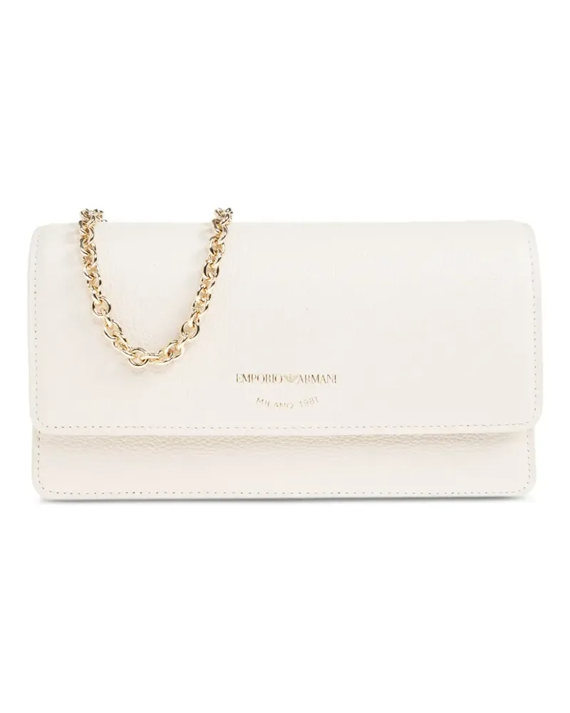 Emporio Armani Chain Clutch - Nude Nude