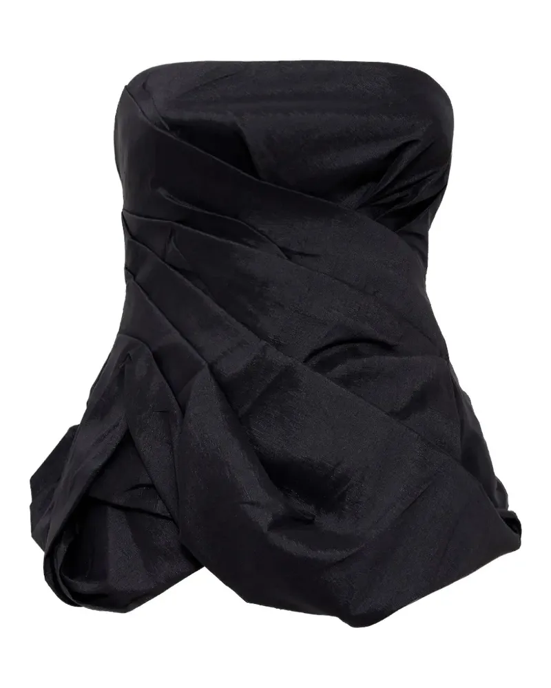 Acler Schulterfreies Dorval Top - Schwarz Schwarz