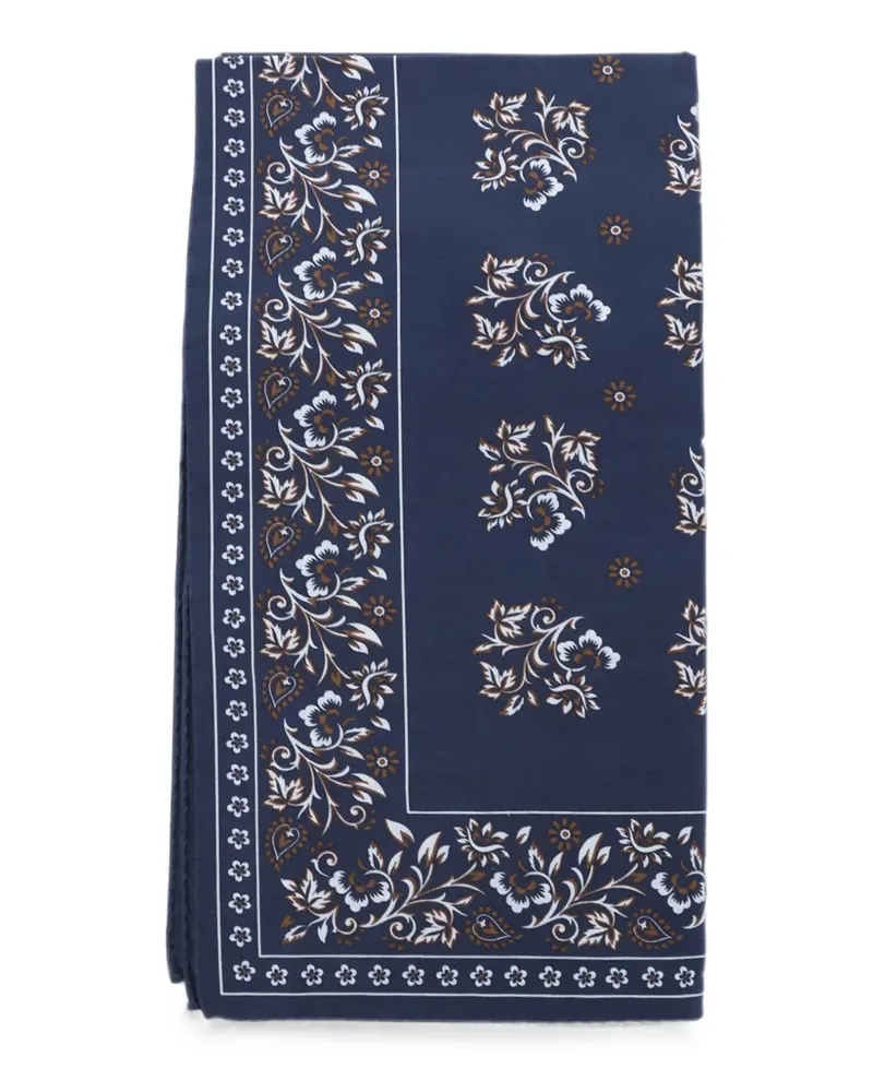 Canali floral-print bandana - Blau Blau