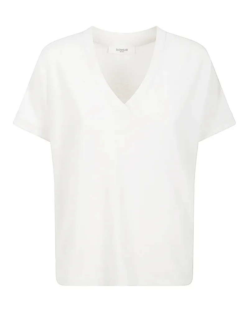 Zanone Klassisches T-Shirt - Weiß Weiß