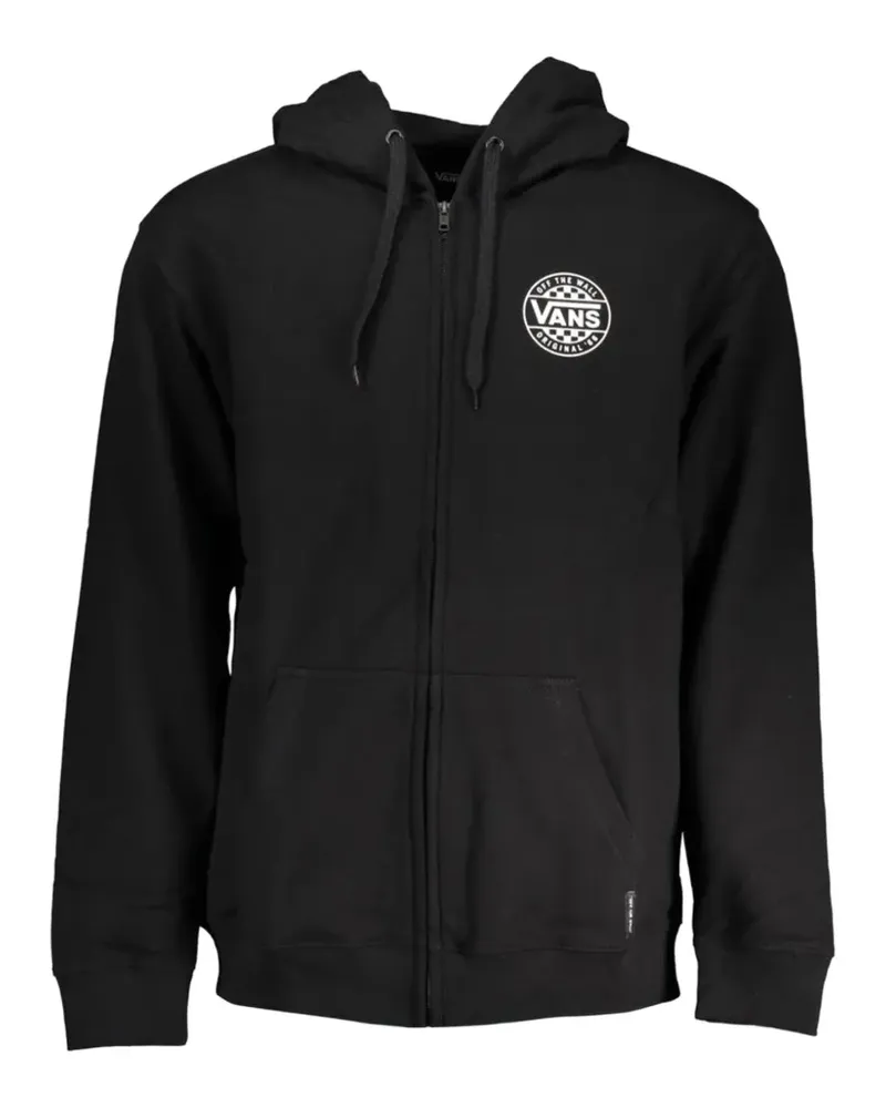 Vans Off The Wall zip-fastening hoodie - Schwarz Schwarz