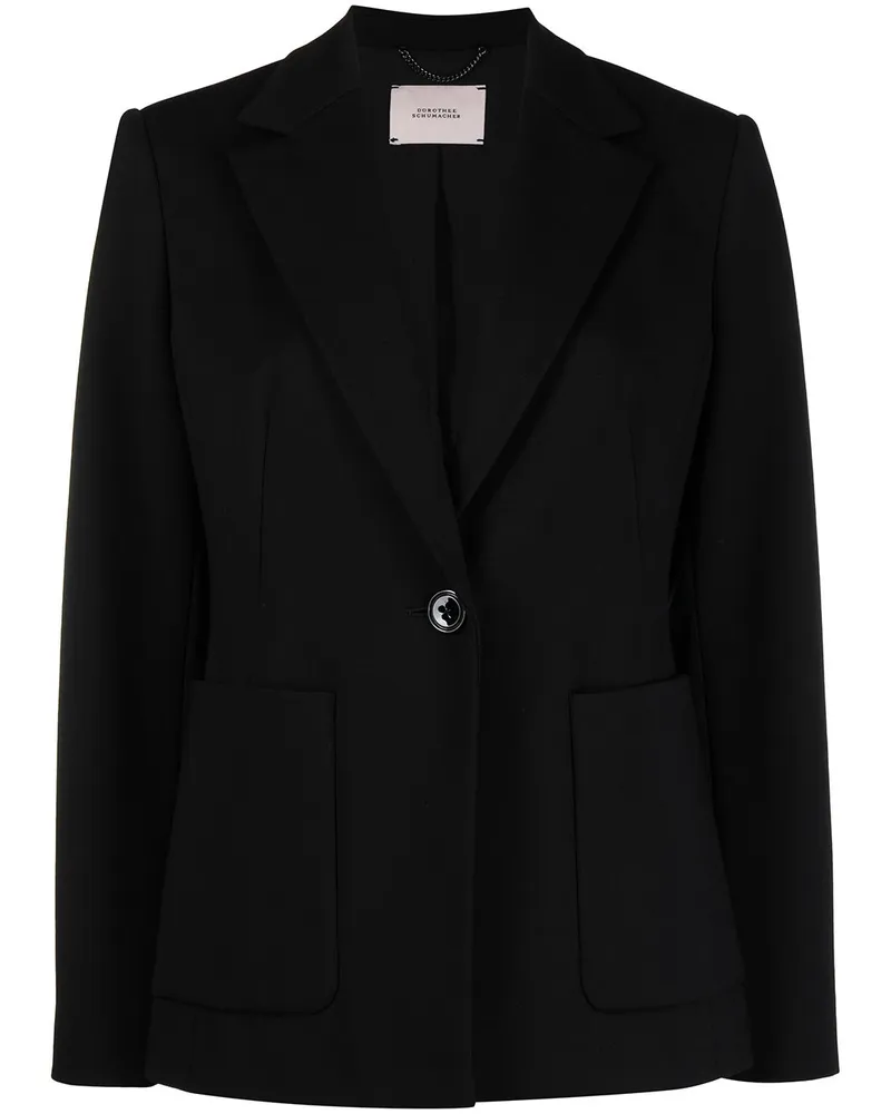Dorothee Schumacher Emotional Essence Blazer - Schwarz Schwarz