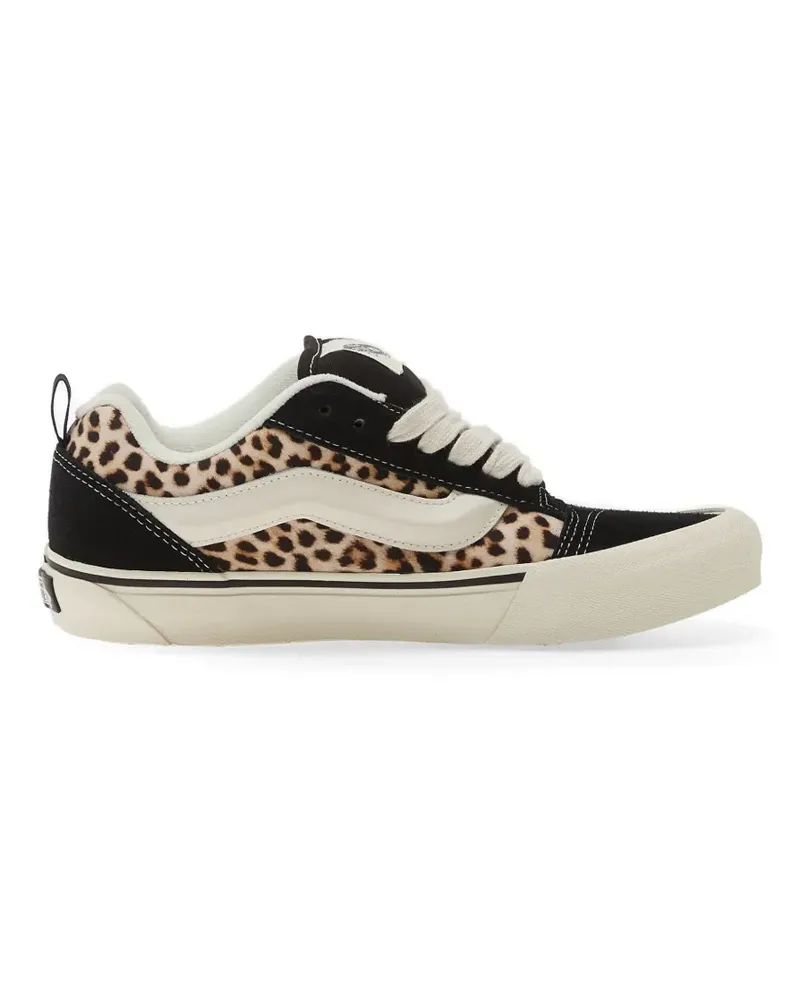 Vans Knu Skool leopard-print sneakers - Schwarz Schwarz