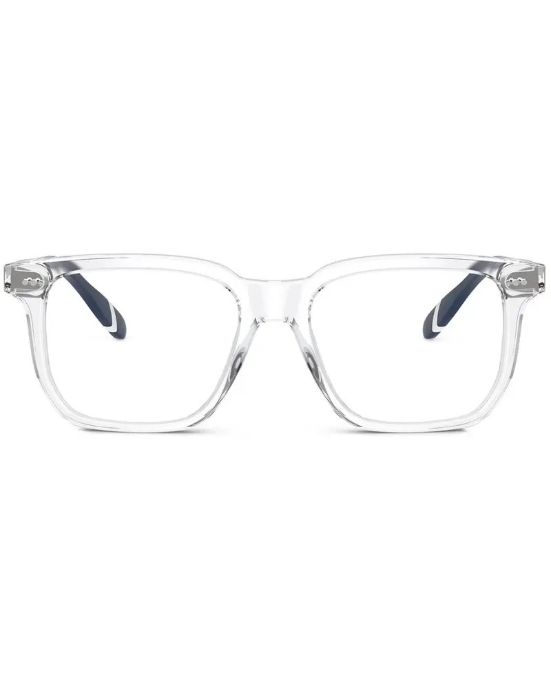 Ralph Lauren Brille mit eckigem Gestell - Weiß Weiß