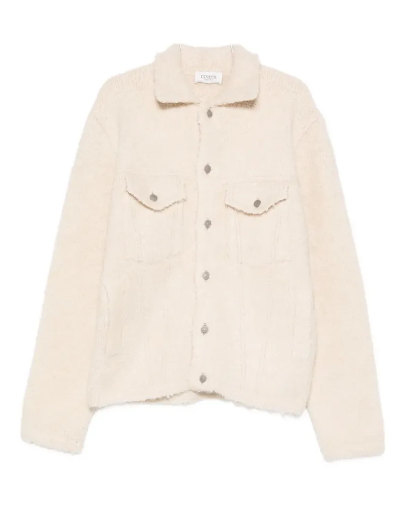 Laneus button-fastening shirt jacket - Nude Nude