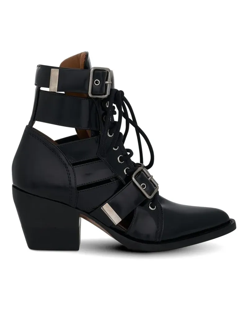 Chloé Reilly 60' Stiefeletten mit Schnalle - Schwarz Schwarz