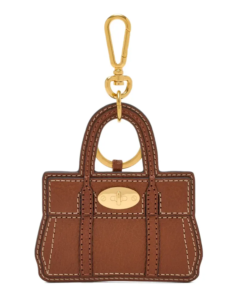 Mulberry Bayswater top handle leather Keyring - Braun Braun