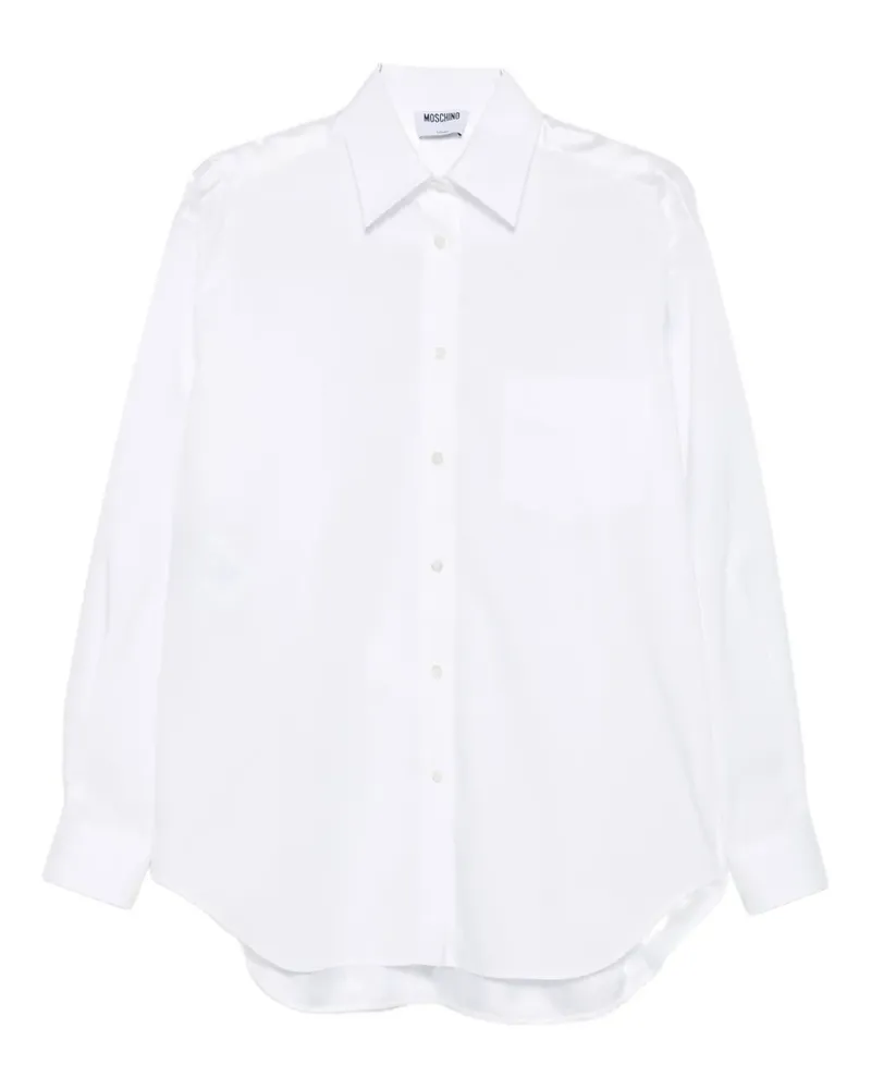 Moschino Langärmeliges Hemd - Weiß Weiß