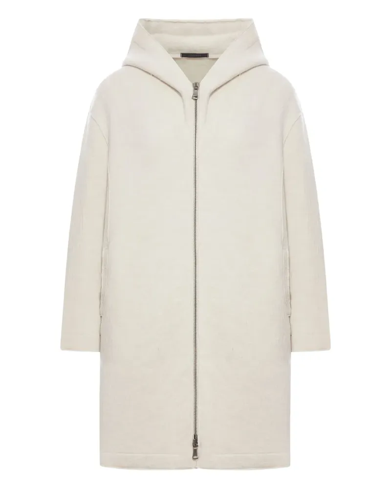 TRANSIT hooded coat - Nude Nude