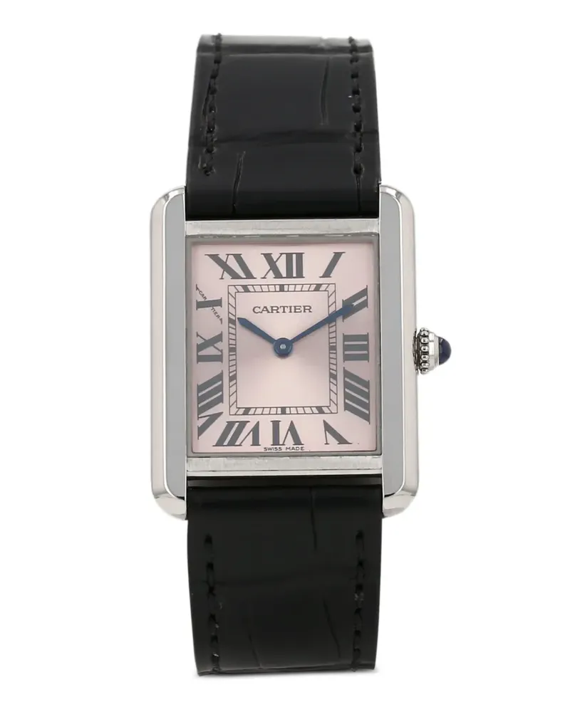 Cartier 2010s Tank Solo Armbanduhr 31 mm - Rosa Rosa