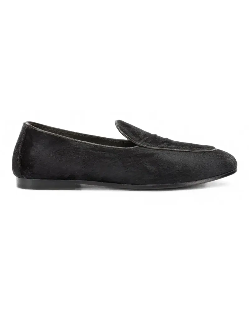Henderson Loafer mit Ponyhaar - Braun Braun