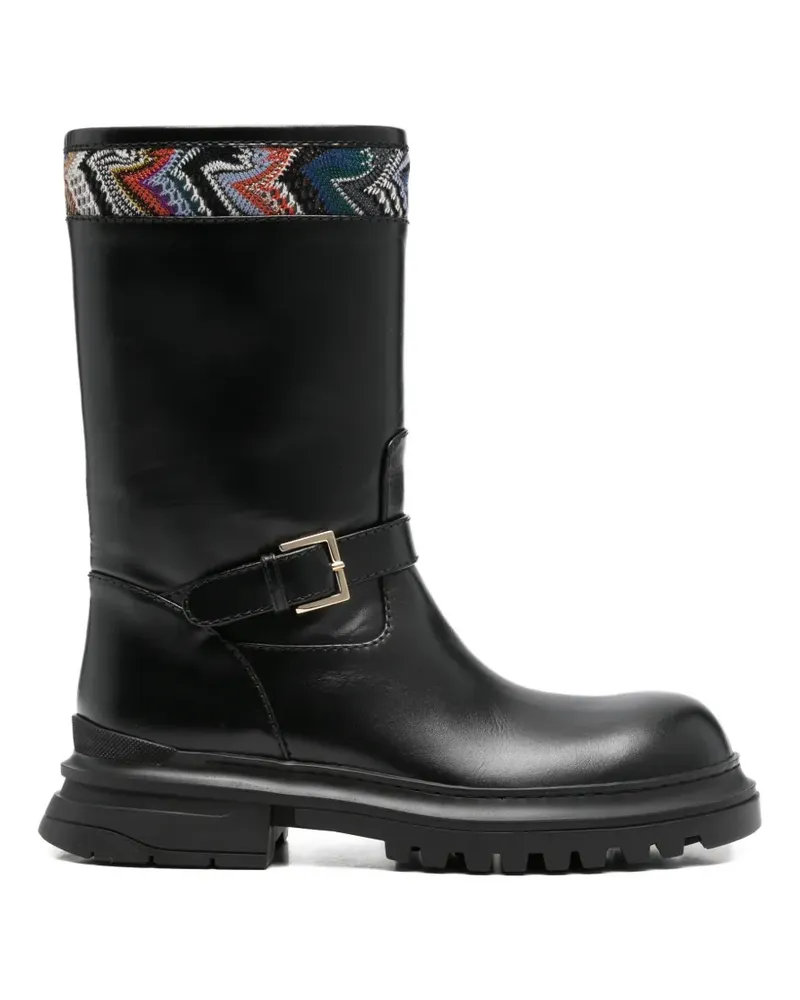 Missoni buckle trim boots - Schwarz Schwarz